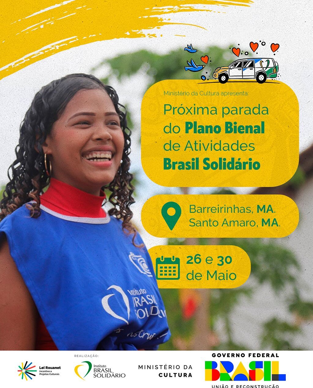 Instagram post from brasilsolidario. This post is in position 0.