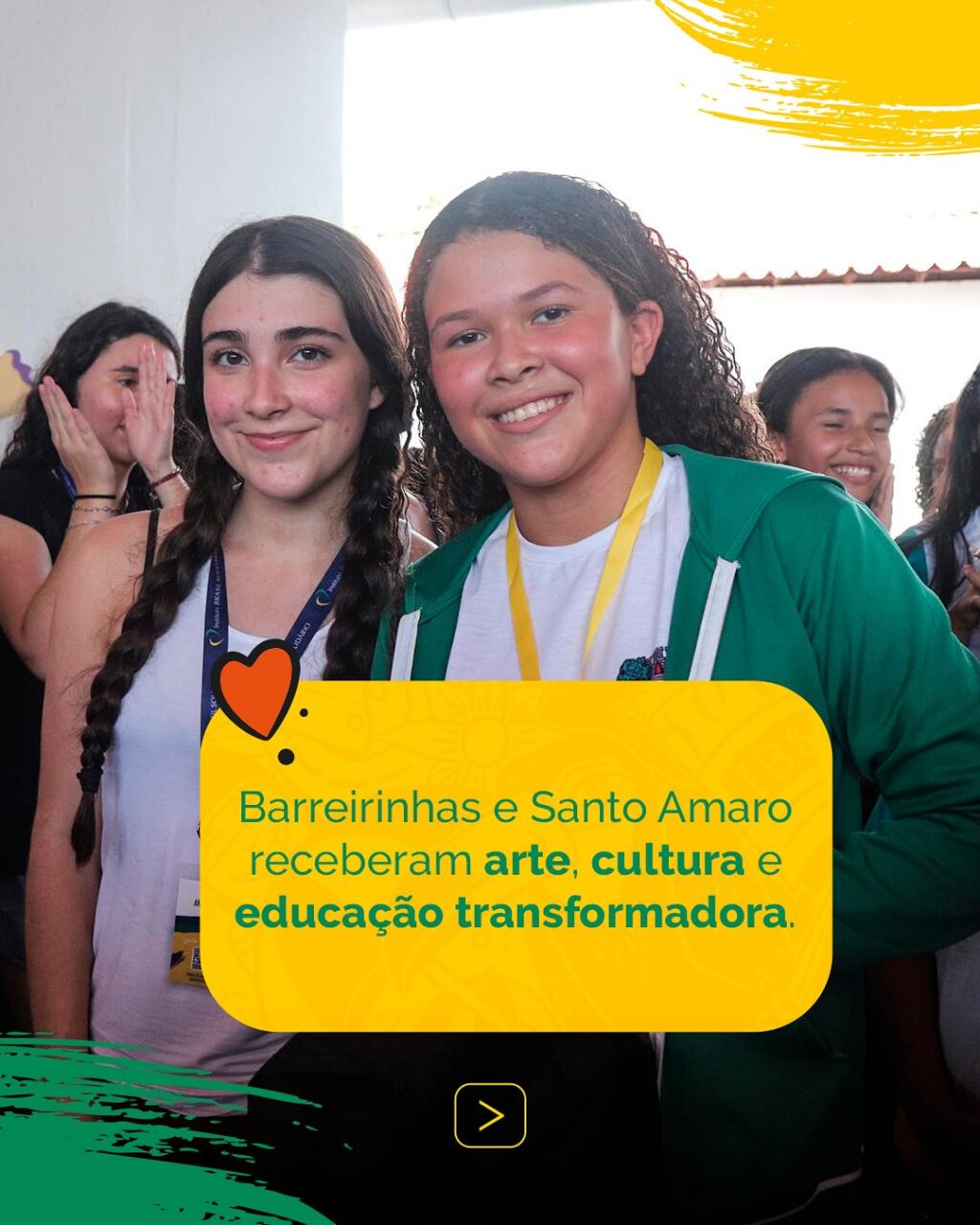 Instagram post from brasilsolidario. This post is in position 1.